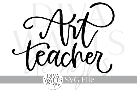 Art Teacher SVG for Crafts and Graphics
