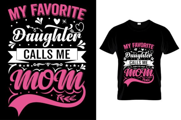 Daughter Typography T-shirt Design Svg for Crafting and Graphics