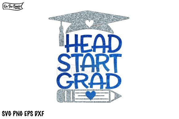 Head Start Grad SVG Glitter PNG Review