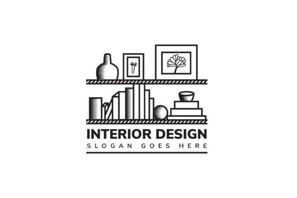 Interior Design Logo for Modern Graphics and Branding
