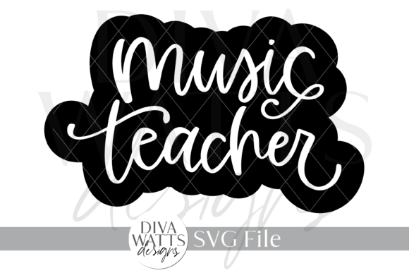 Music Teacher SVG: A Creative Graphic Asset for Blogs and Websites
