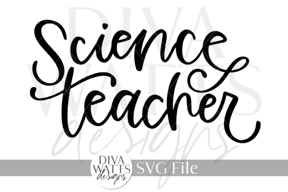 Science Teacher SVG for Crafts and Graphics